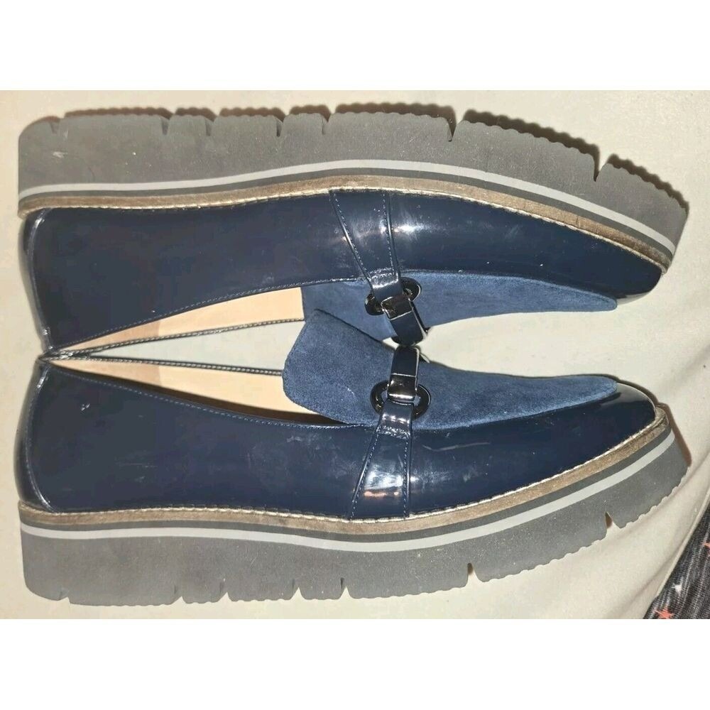Alex Marie Women's Loafers Navy Blue Slip On Comfort Shoes Size 11M - Picture 8 of 11